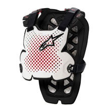 Load image into Gallery viewer, Alpinestars 6700123-213-M/L: A-1 Chest Protector White/Black/Red Md/Lg