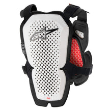 Load image into Gallery viewer, Alpinestars 6700123-213-M/L: A-1 Chest Protector White/Black/Red Md/Lg