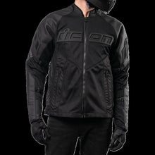 Load image into Gallery viewer, ICON JKT MESH F LTHR CE BK XL 2810-3900