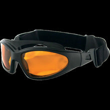 Load image into Gallery viewer, BOBSTER GXR BLACK FRAME ANTIFOG AMBER LENSES GXR001A