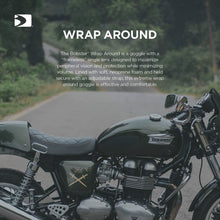 Load image into Gallery viewer, BOBSTER Wrap Around Black Frame, Yellow Lens BW201Y