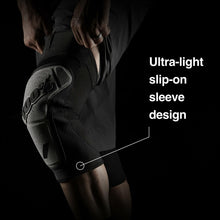 Load image into Gallery viewer, 100% RIDECAMP KNEE GUARDS BLACK/GREY XL 70001-00004