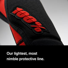 Load image into Gallery viewer, 100% RIDECAMP ELBOW GUARDS RED/BLACK LG 70000-00011 - Motomike Canada