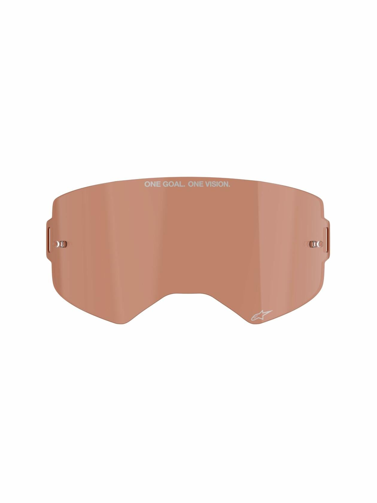 ALPINESTARS LENS GOGGLE SUPERTECH CLEAR-AFTERBURN 9100125-8030