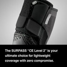 Load image into Gallery viewer, 100% SURPASS ELBOW GUARDS BLACK XL 70008-00004