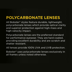 BOBSTER CRUISER 3 GOGGLE MATTE BLACK  4 INTERCHANGEABLE LENSES BCRU001