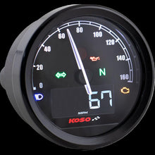 Load image into Gallery viewer, KOSO NORTH AMERICA TNT-05S SPEEDOMETER BLACK BLACK BA085001