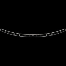 Load image into Gallery viewer, MEMPHIS SHADES HD FLH TRIM 14+ HOLES BLK MEB0976