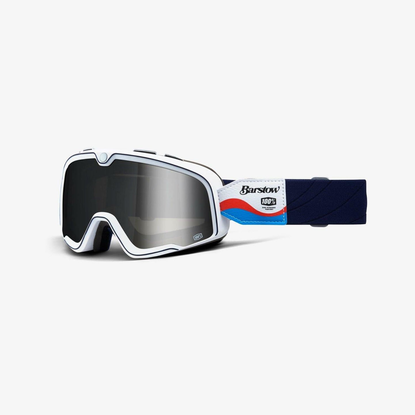 100% BARSTOW GOGGLE LUCIEN - MIRROR SILVER LENS 50000-00014