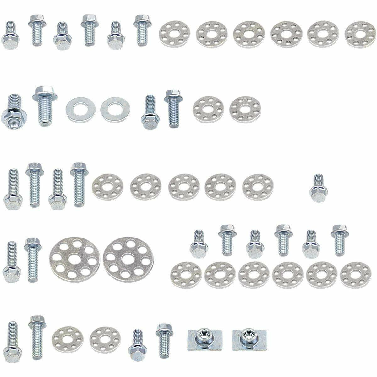 BOLT Kawasaki Full Plastics Fastener Kit KAW-001765