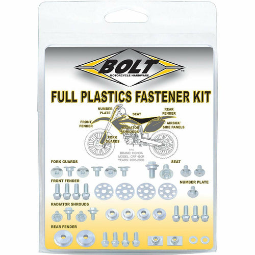BOLT Honda Full Plastics Fastener (Kt) HON-0007124