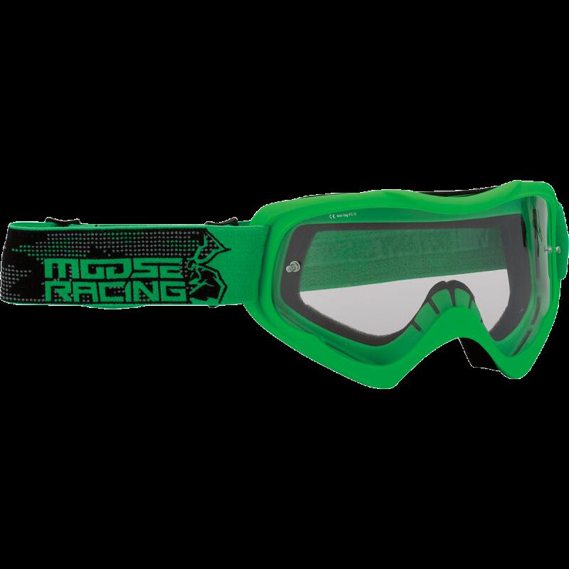 MOOSE RACING  GOGGLE QUALFR AGROID GREEN 2601-2655