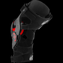 Load image into Gallery viewer, ALPINESTARS S-TECH RK-10 PLSMA KNEE BRACE BLK/RD L 6501425-13-L