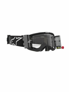 ALPINESTARS GOGGLE VISION 8 CORP BLK/CLR ROLL-OFF 5101125-1529