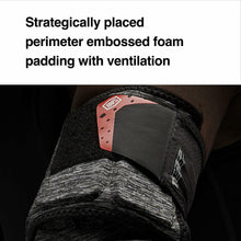 Load image into Gallery viewer, 100% SURPASS ELBOW GUARDS GREY HEATHER/BLACK LG 70008-00007