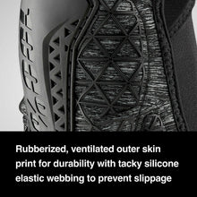Load image into Gallery viewer, 100% SURPASS ELBOW GUARDS GREY HEATHER/BLACK LG 70008-00007