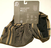 Load image into Gallery viewer, ZAN HEADGEAR MOTLEY TUBE POLY HOUNDSTOOTH COYOTE TAN T235T