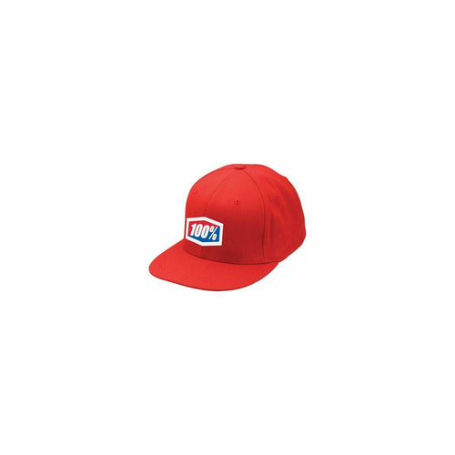 100% OFFICIAL J-FIT FLEXFIT HAT RED SM/MD 20043-00004