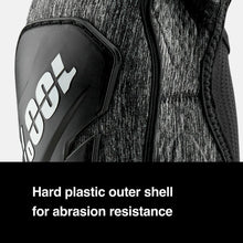 Load image into Gallery viewer, 100% FORTIS ELBOW GUARDS GREY HEATHER/BLACK SM/MD 70006-00003