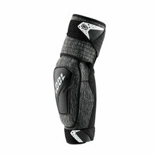 Load image into Gallery viewer, 100% FORTIS ELBOW GUARDS GREY HEATHER/BLACK SM/MD 70006-00003