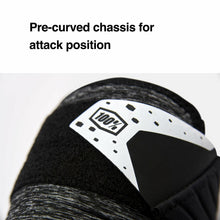 Load image into Gallery viewer, 100% FORTIS ELBOW GUARDS GREY HEATHER/BLACK SM/MD 70006-00003