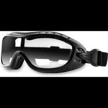 Load image into Gallery viewer, BOBSTER NIGHTHAWK OTG GOGGLE BLACK ANTIFOG CLEAR BHAWK01C