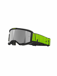 ALPINESTARS GOGGLE VISION 5 HOLLOW CHR/YLW FLUO.MIR SIL 5102225-1470