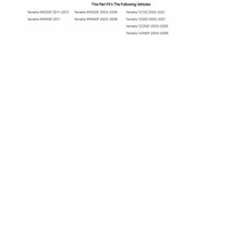 Load image into Gallery viewer, BOLT Yamaha Full Plastics Fastener (Kt) YAM-PFK1