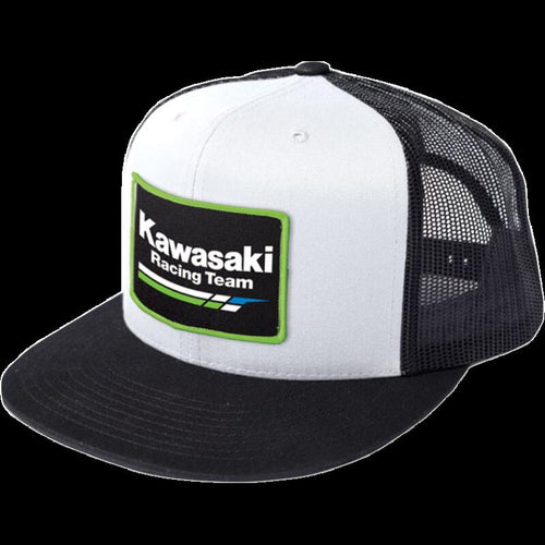 FACTORY EFFEX-APPAREL HAT KAW RACING BLK/WHT 18-86100