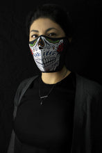Load image into Gallery viewer, ZAN HEADGEAR HALF MASK NEOPRENEMUERTE SKULL WNFM413H