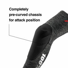 Load image into Gallery viewer, 100% TERATEC KNEE GUARDS GREY HEATHER/BLACK XL 70003-00008