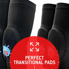 Load image into Gallery viewer, G-Form Lil' G Toddler Knee &amp; Elbow Guard Set - Toddler Elbow &amp; Knee Guards with Pads - Protective Cycling Guards for Toddlers - Bike Accessories &amp; Sports Gear for Kids - Black, S/M