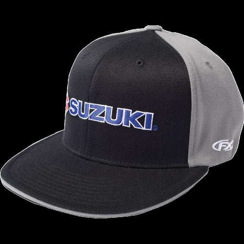FACTORY EFFEX-APPAREL HAT SUZUKI BLK/GREY L/XL 15-88456