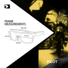 Load image into Gallery viewer, BOBSTER INTERCHANGEABLE MATTE BLACK 2 LENSES PILOT BPIL001
