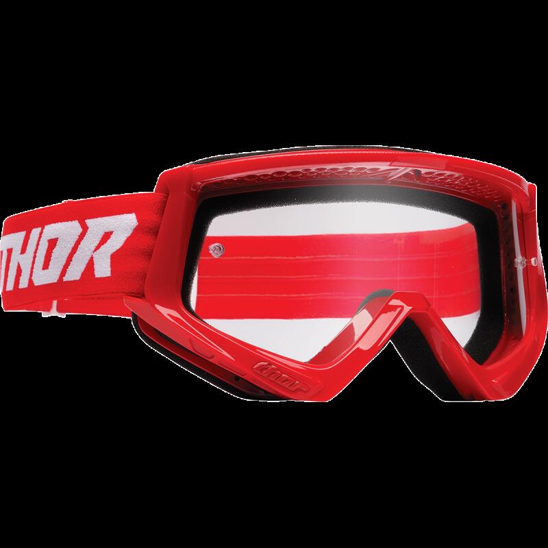 THOR GOGGLE COMBAT RACER RD/WH 2601-2709