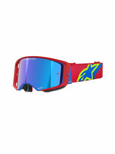 Load image into Gallery viewer, ALPINESTARS GOGGLE SUPERTECH CORP RD/BL/MIR BL 5100325-3055