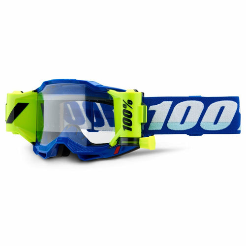 100% ACCURI 2 FORECAST GOGGLE BLUE - CLEAR LENS 50017-00003