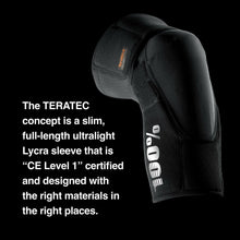Load image into Gallery viewer, 100% TERATEC PLUS KNEE GUARD BLACK XL 70005-00004