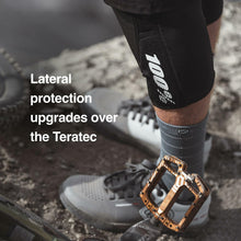 Load image into Gallery viewer, 100% TERATEC PLUS KNEE GUARD BLACK XL 70005-00004
