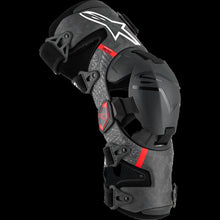 Load image into Gallery viewer, ALPINESTARS S-TECH RK-10 PLSMA KNEE BRACE BLK/RD M 6501425-13-M