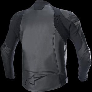 ALPINESTARS (ROAD) JACKET GP FORCE BK/BK 48 3100822-1100-48