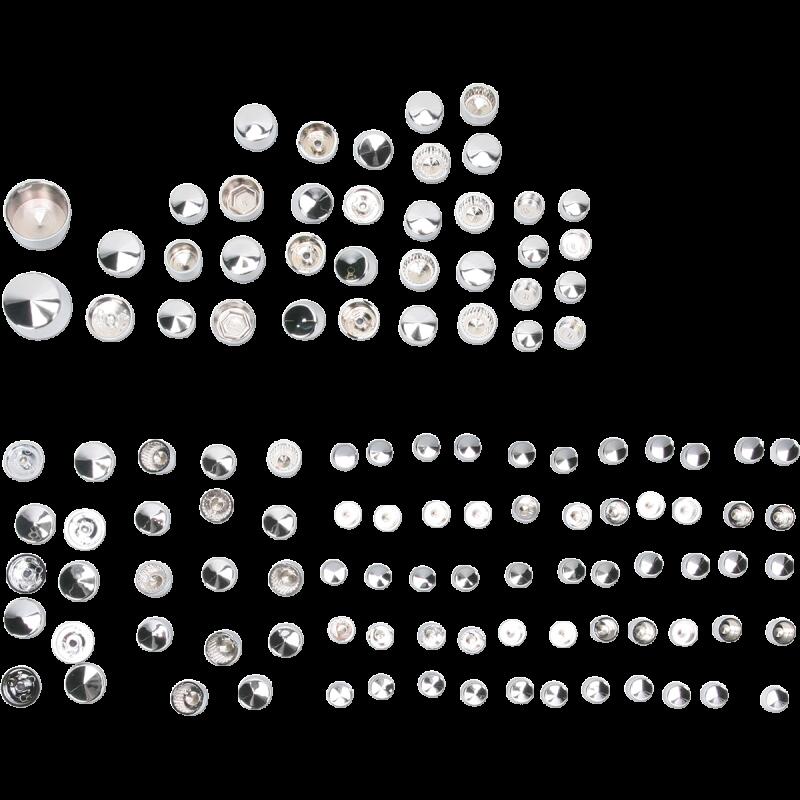 DRAG SPECIALTIES COVERS BOLT 09-10 FLHT CHR 352112