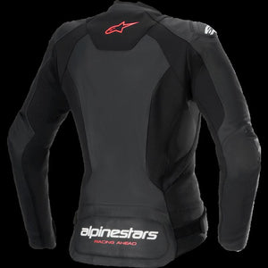 ALPINESTARS (ROAD) JACKET STELLA FSTR V3 LTHR BLK/WHT/CRL 48 3113625-1781-48