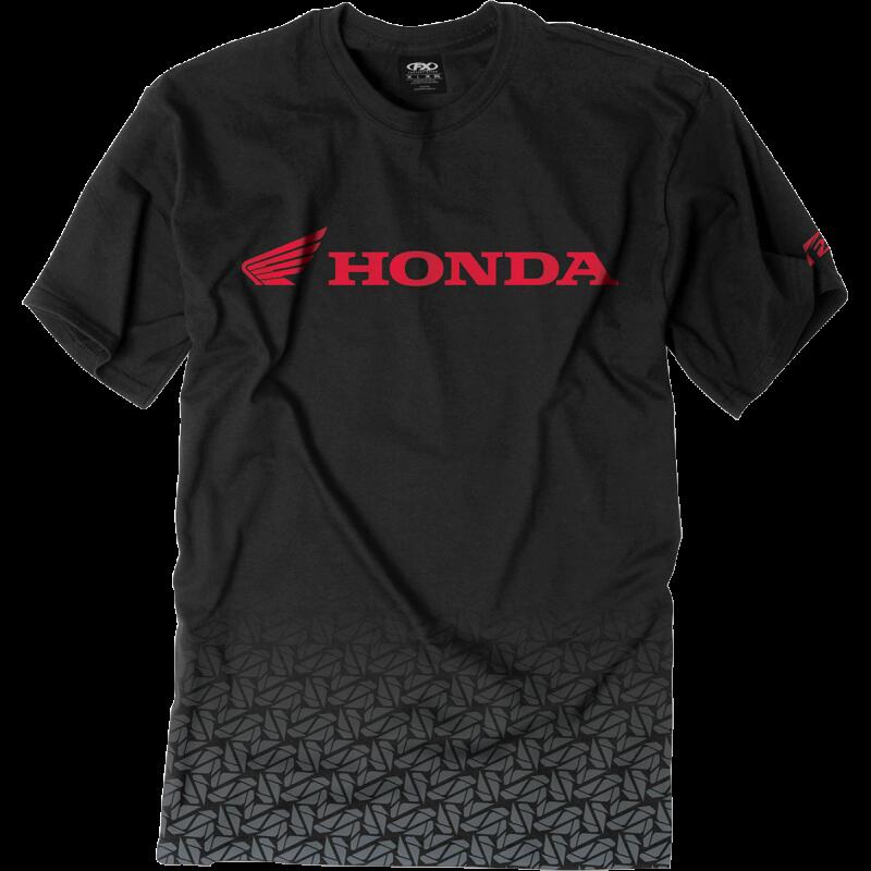 FACTORY EFFEX-APPAREL TEE HONDA FADE BLACK LG 15-88302