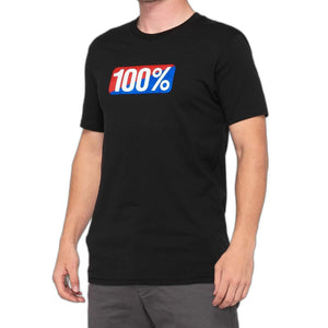 100% CLASSIC TEE-SHIRT BLACK SM 20000-00000