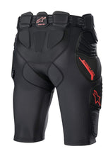 Load image into Gallery viewer, Alpinestars 6507523-13-XXL: Bionic Pro Protection Shorts Black/Red 2X