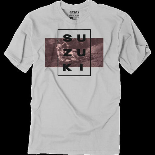 FACTORY EFFEX-APPAREL TEE SUZUKI RIDER GRY XL 25-87406