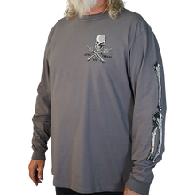 Load image into Gallery viewer, LETHAL THREAT FTW SKULL DARK GRAY LS M LS20877M