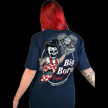 Load image into Gallery viewer, LETHAL THREAT TEE DNO BIG BORE NAVY SM DT10048S