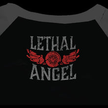 Load image into Gallery viewer, LETHAL THREAT TEE FAST FEARLSS BK/GY 3X LA70203-3X